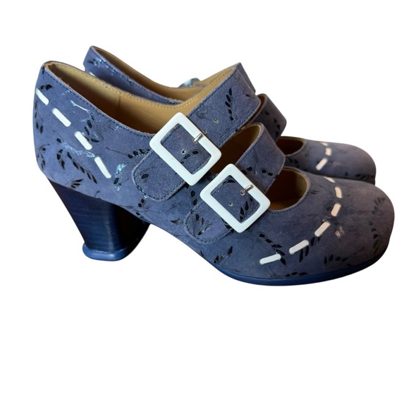 JOHN FLUEVOG OPERETTA CAVALIERI DOUBLE STRAP MARYl JaNE SIZE 5.5 - Picture 6 of 10